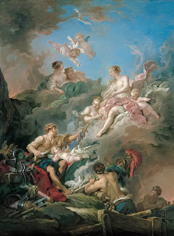 Wenus przy kuźni Wulkana - François Boucher