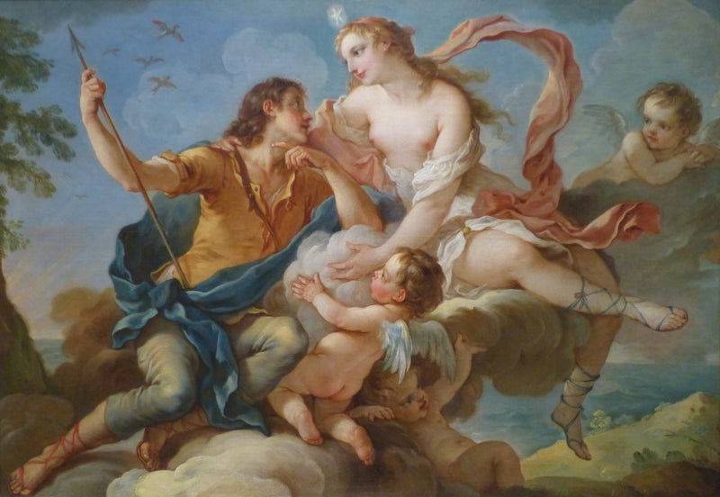 Vénus & Adonis ou Aurore & Céphale - Charles-Joseph Natoire