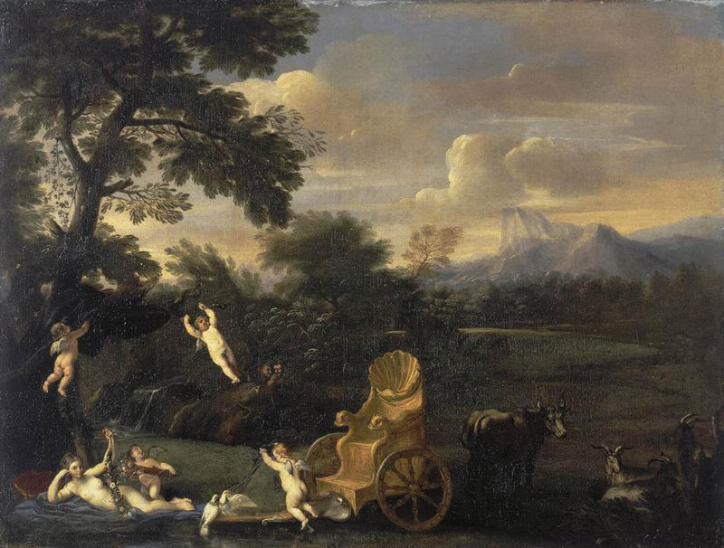 Wenus w odpoczynku - Andrea Sacchi