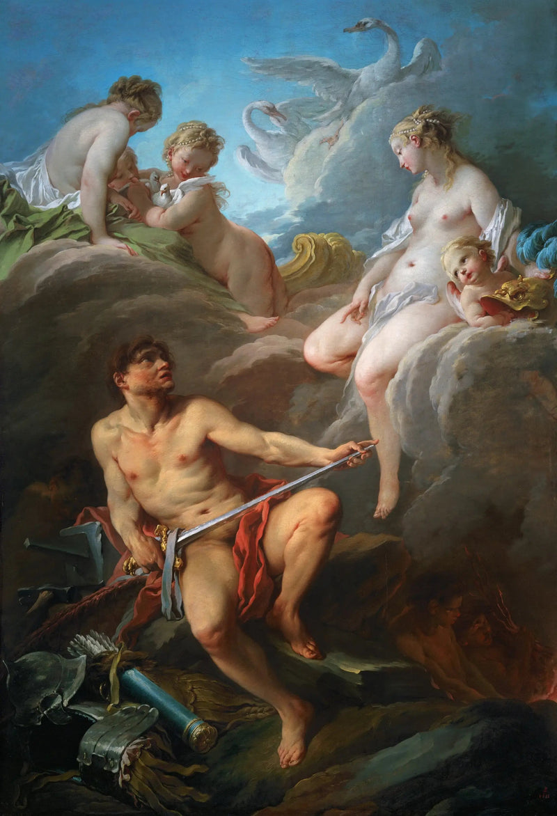 Wenus prosząca Wulkana o broń dla Eneasza - François Boucher
