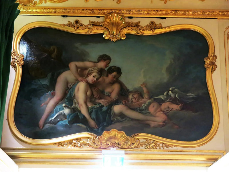 Wenus rozbraja Miłość - François Boucher