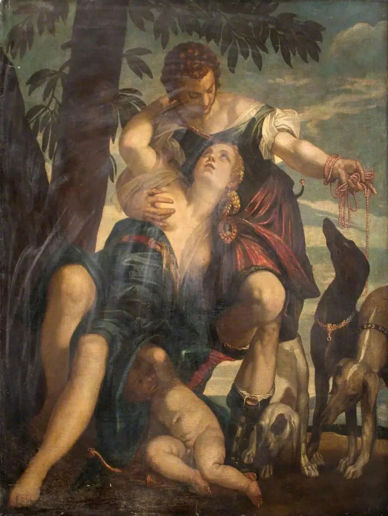 Wenus i Adonis - Paul Véronèse