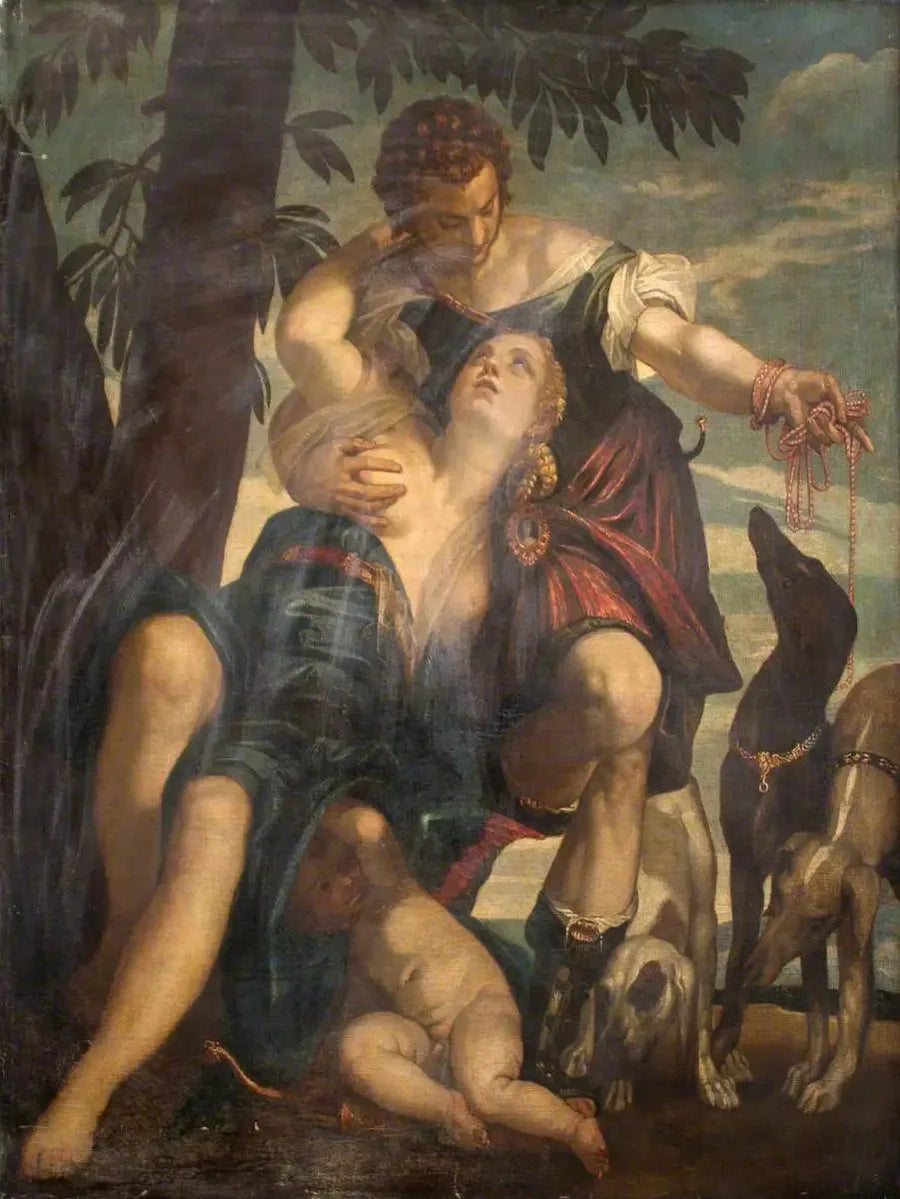 Wenus i Adonis - Paul Véronèse
