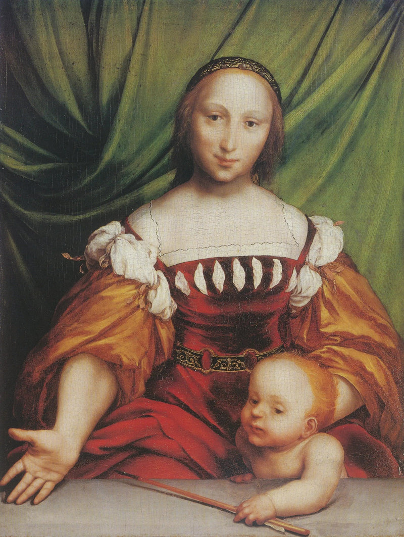 Wenus i Amor - Hans Holbein Młodszy