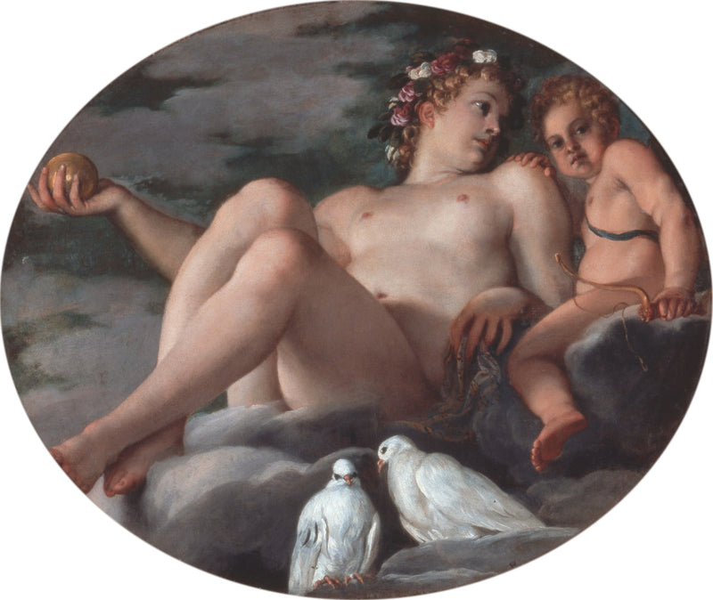 Wenus i Kupidyn - Annibale Carracci