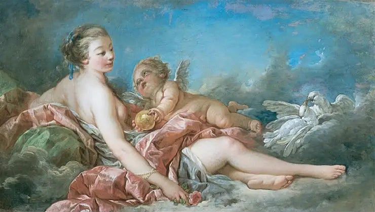 Wenus i Kupidyn - François Boucher