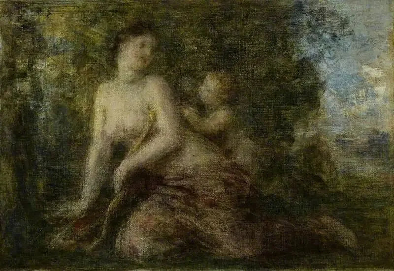 Wenus i Kupidyn - Henri Fantin-Latour