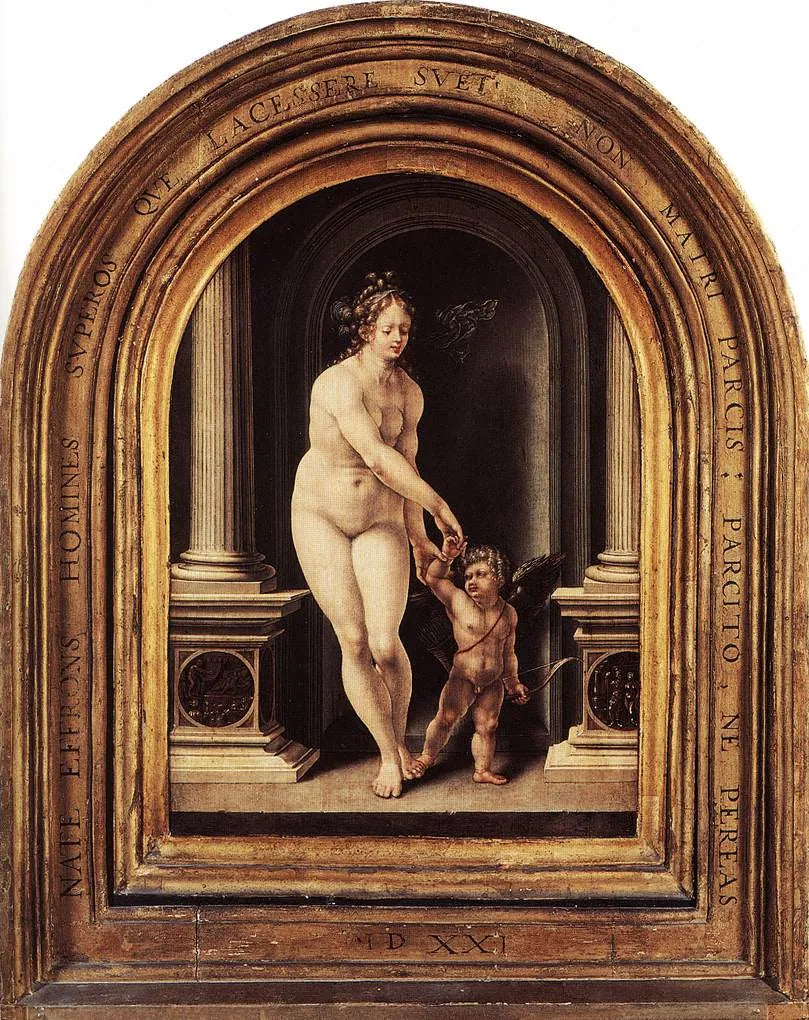 Wenus i Kupidyn - Jan Gossaert