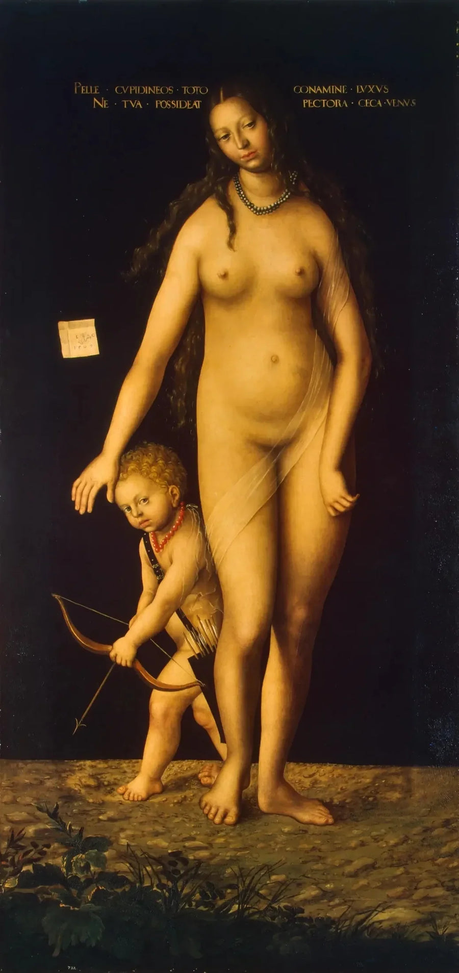 Wenus i Kupidyn - Lucas Cranach Starszy