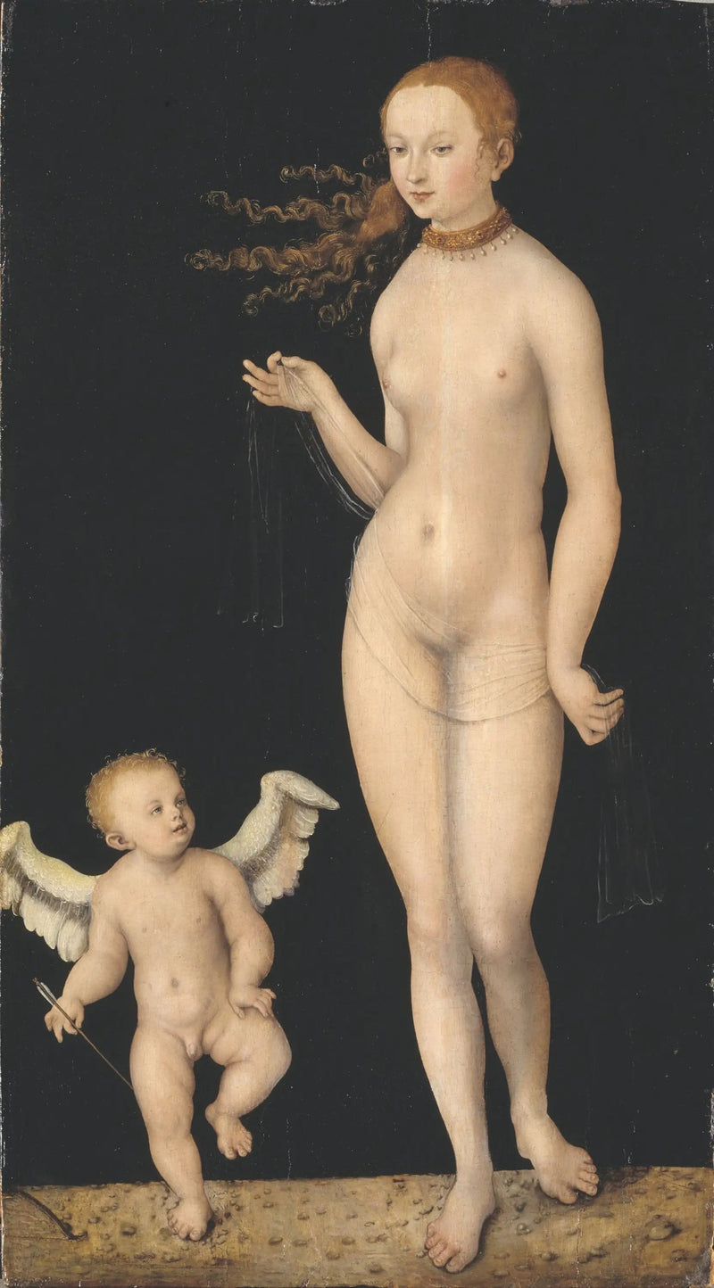 Wenus i Kupidyn - Lucas Cranach Starszy