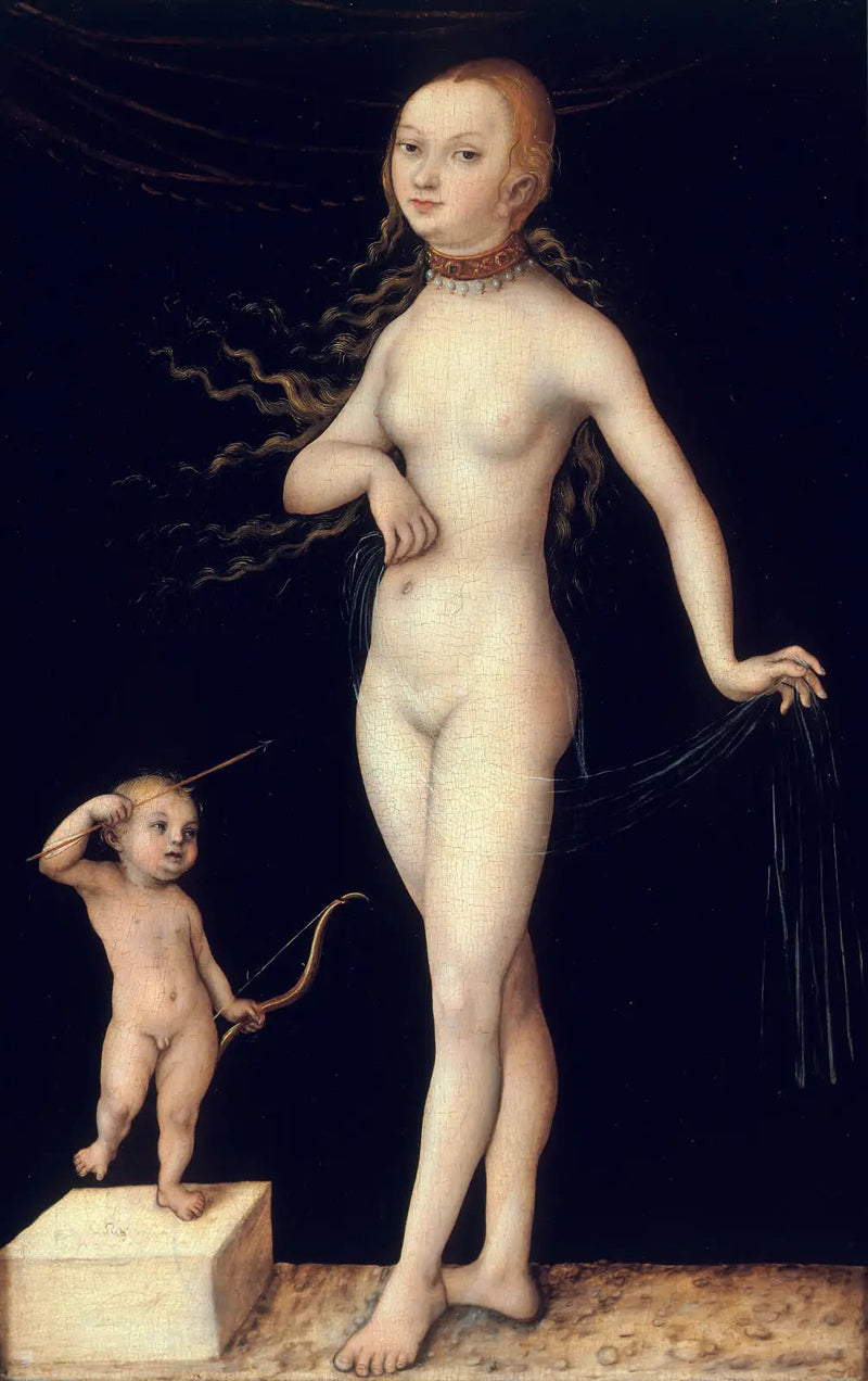 Wenus i Kupidyn - Lucas Cranach Starszy
