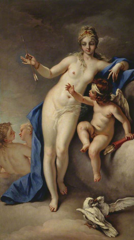 Wenus i Kupidyn - Sebastiano Ricci