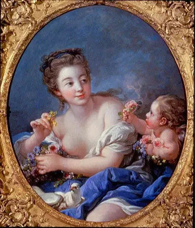 Wenus i miłość - François Boucher