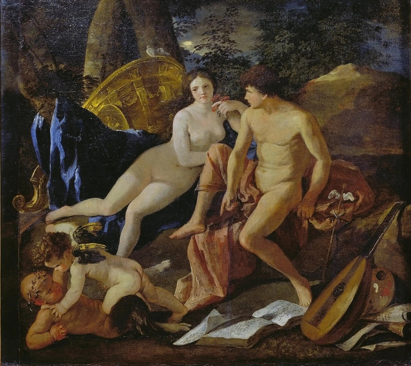 Wenus i Merkury - Nicolas Poussin