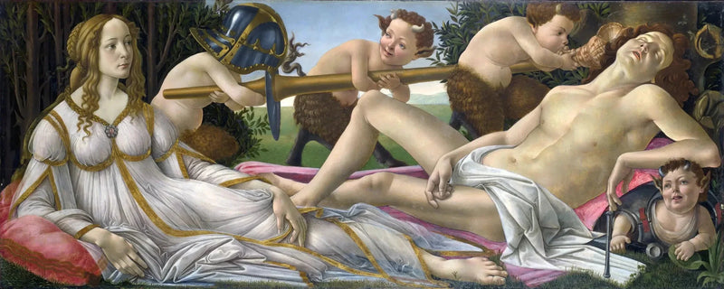 Wenus i Mars - Sandro Botticelli