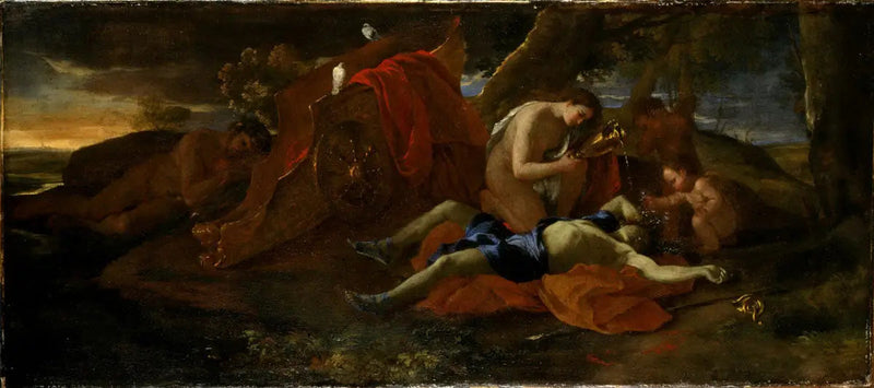 Płacząca Wenus Adonisa - Nicolas Poussin