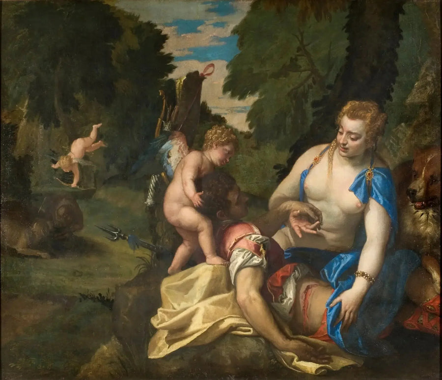 Płacząca Wenus Adonisa - Paul Véronèse