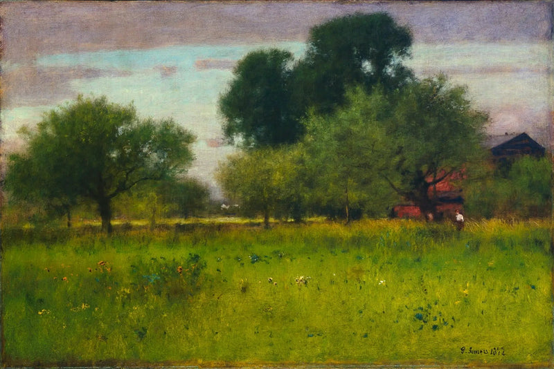 sad jabłoniowy - George Inness
