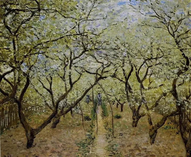Sad w kwiecie - Claude Monet