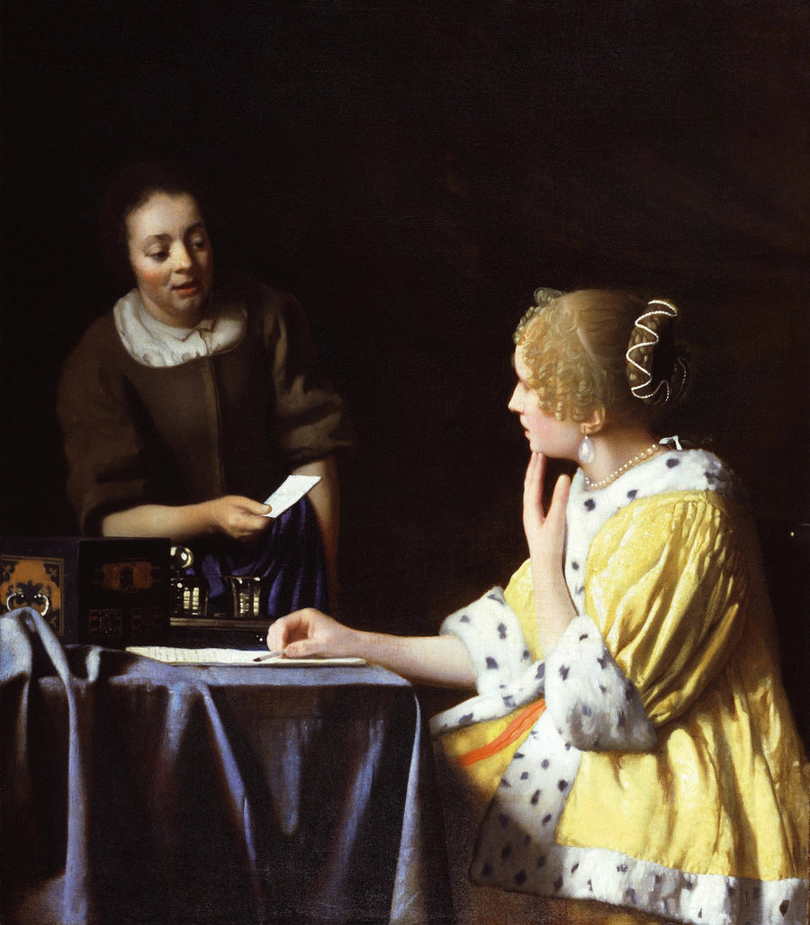 Mistrzyni i Służka - Johannes Vermeer