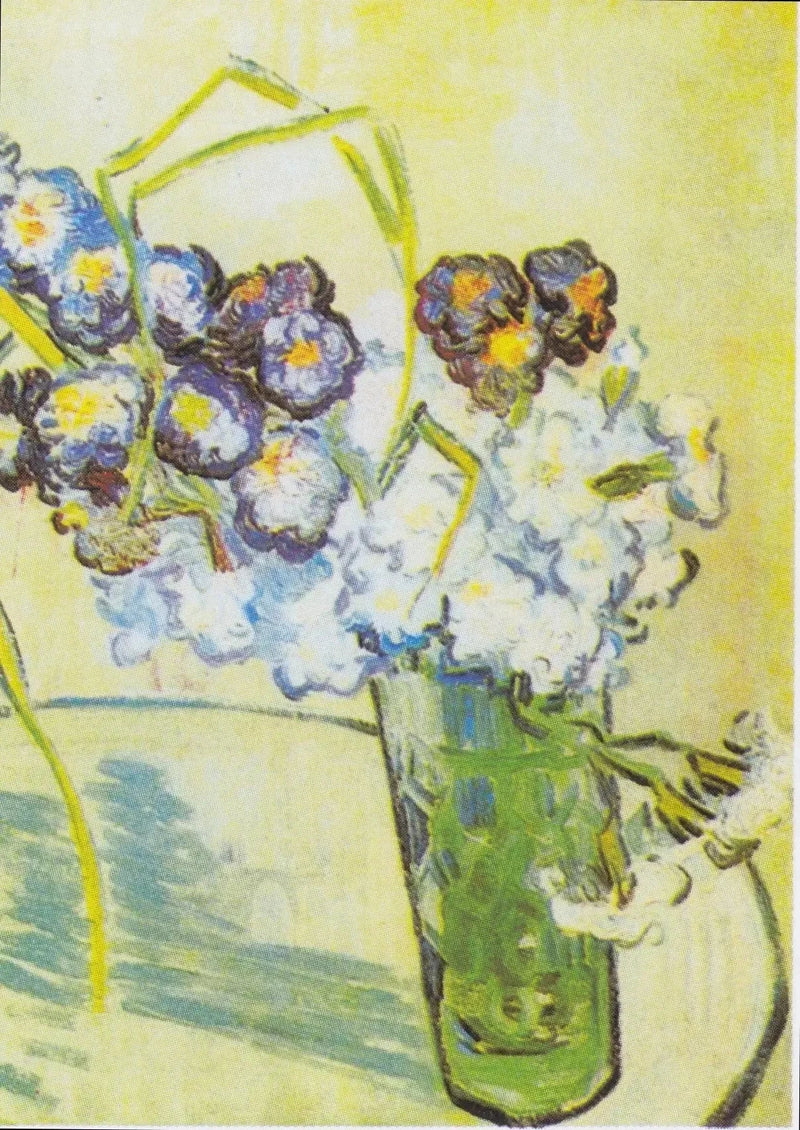 Szkło z goździkami - Vincent van Gogh