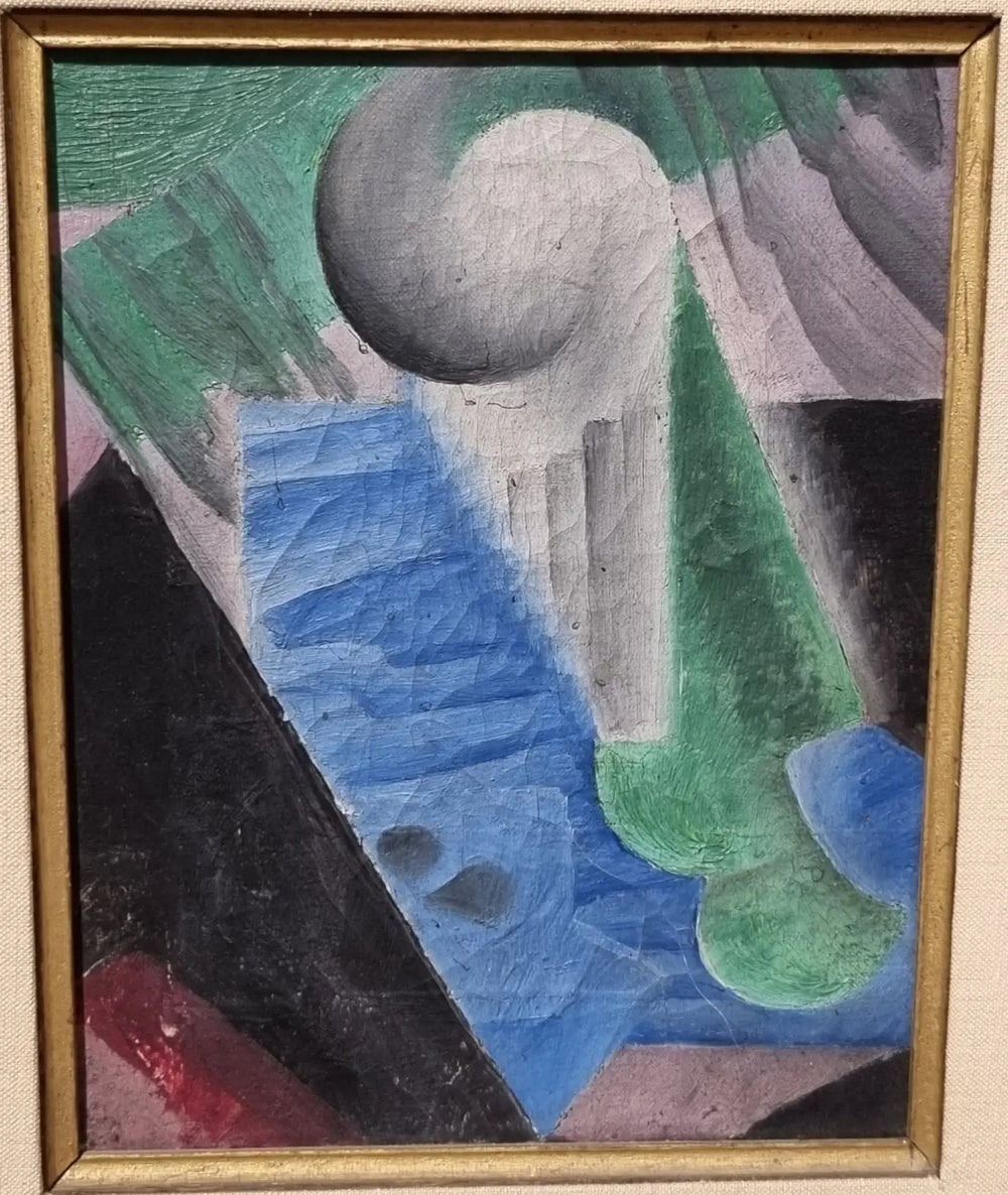 Verre de bière et carte à jouer - Juan Gris image 1 tableau peint à l’huile sur toile