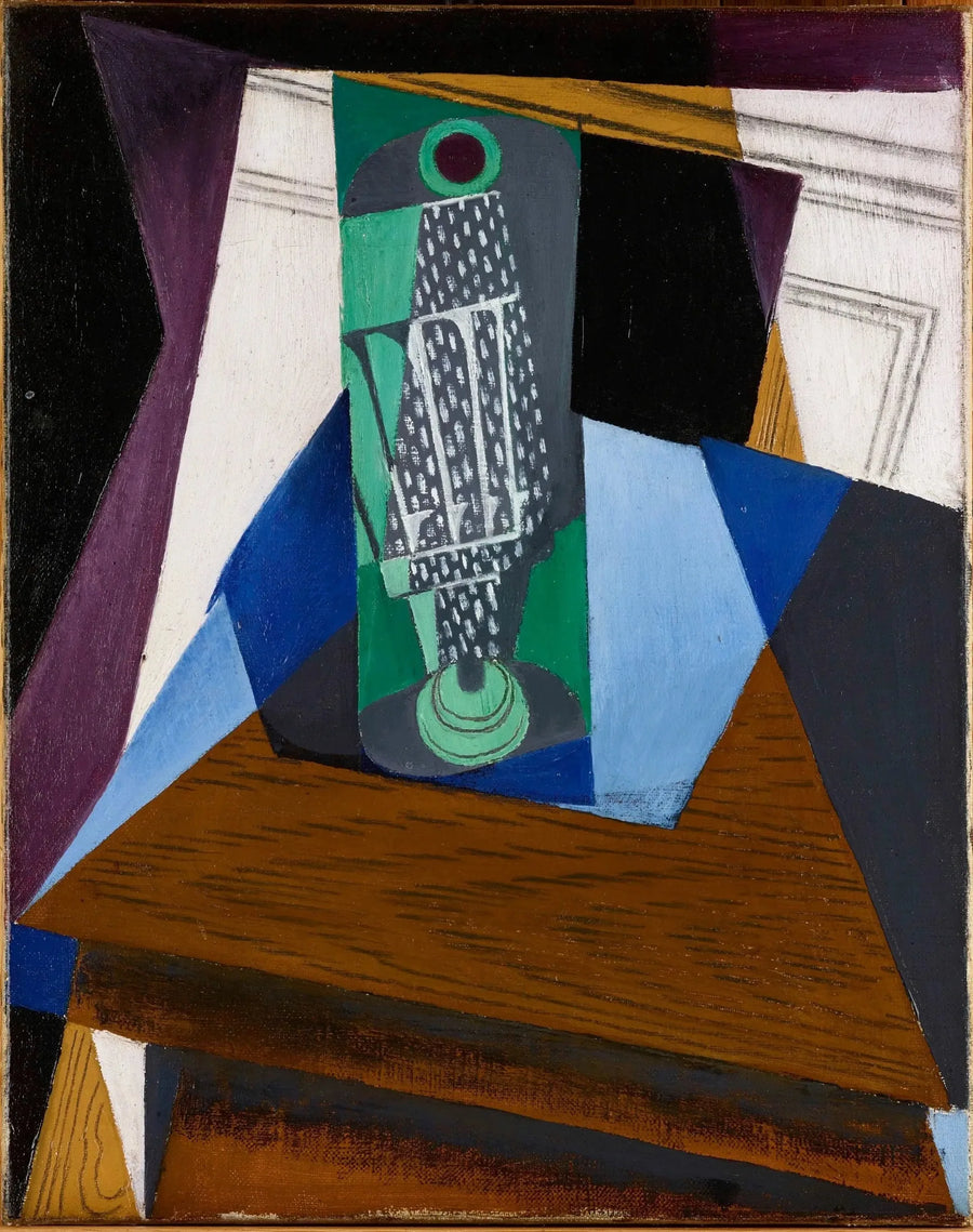 Szkło na stole - Juan Gris