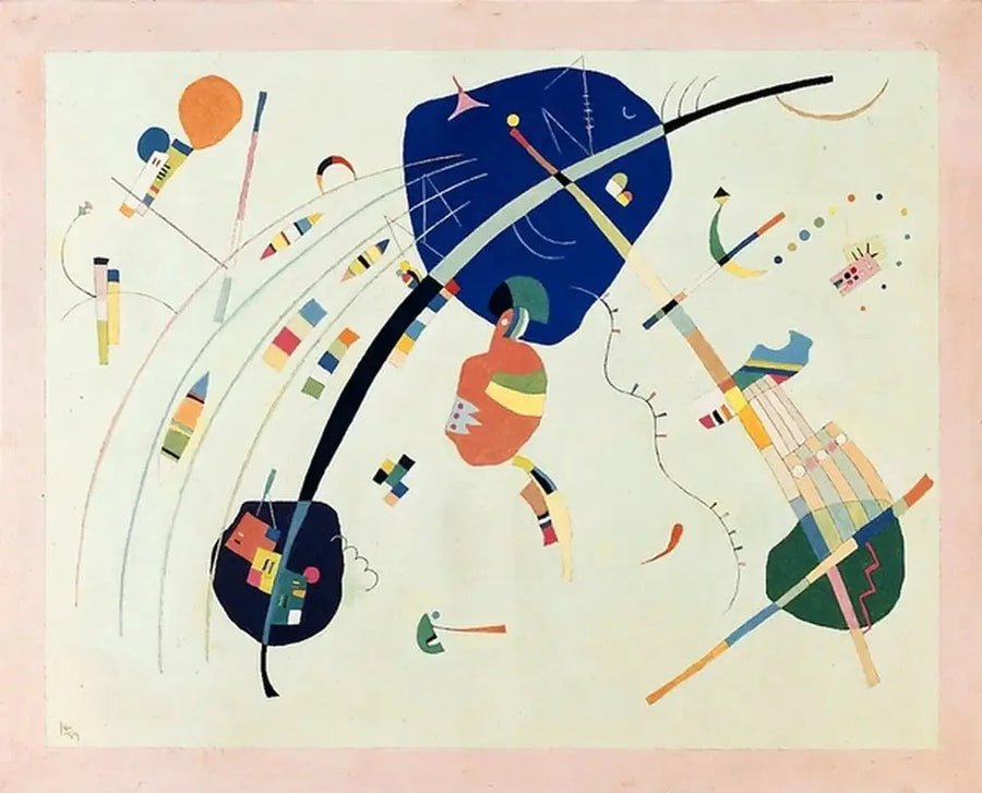 W kierunku niebieskiego - Wasilij Kandinsky