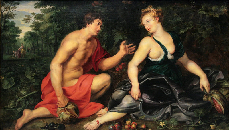 Vertumne i Pomona - Peter Paul Rubens