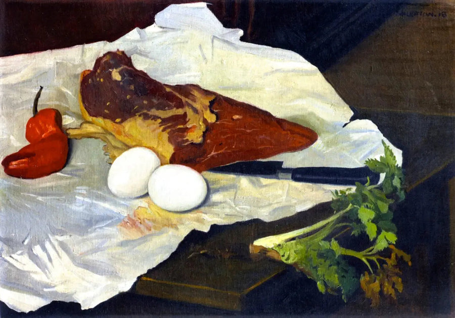 Mięso i mięso - Félix Vallotton