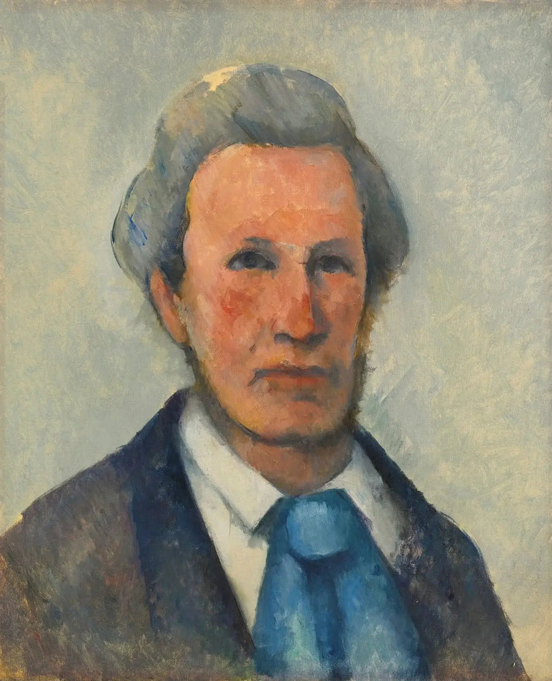 Victor Chocquet, według fotografii - Paul Cézanne