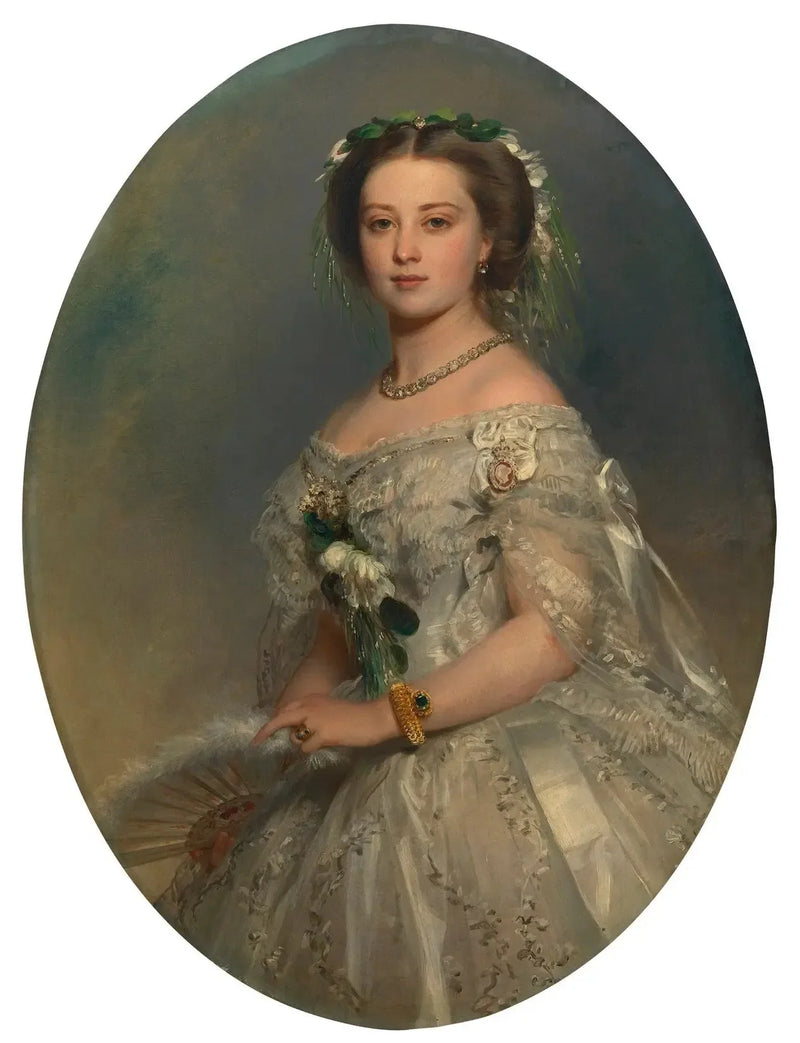 Wiktoria, księżniczka królewska (1840-1901), później cesarzowa Fryderyk z Niemiec - Franz Xaver Winterhalter