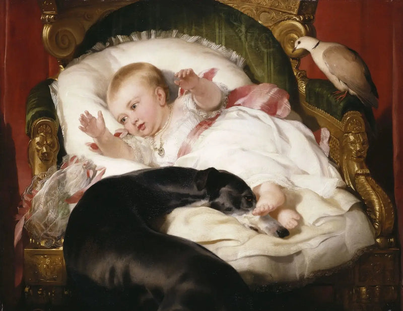 Wiktoria, księżniczka królewska, z Eos - Edwin Henry Landseer