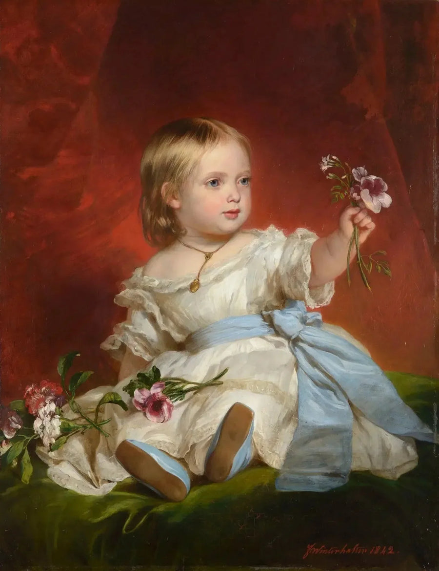 Wiktoria, księżniczka królewska - Franz Xaver Winterhalter