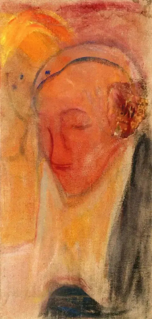 Stary brodaty mężczyzna - Edvard Munch