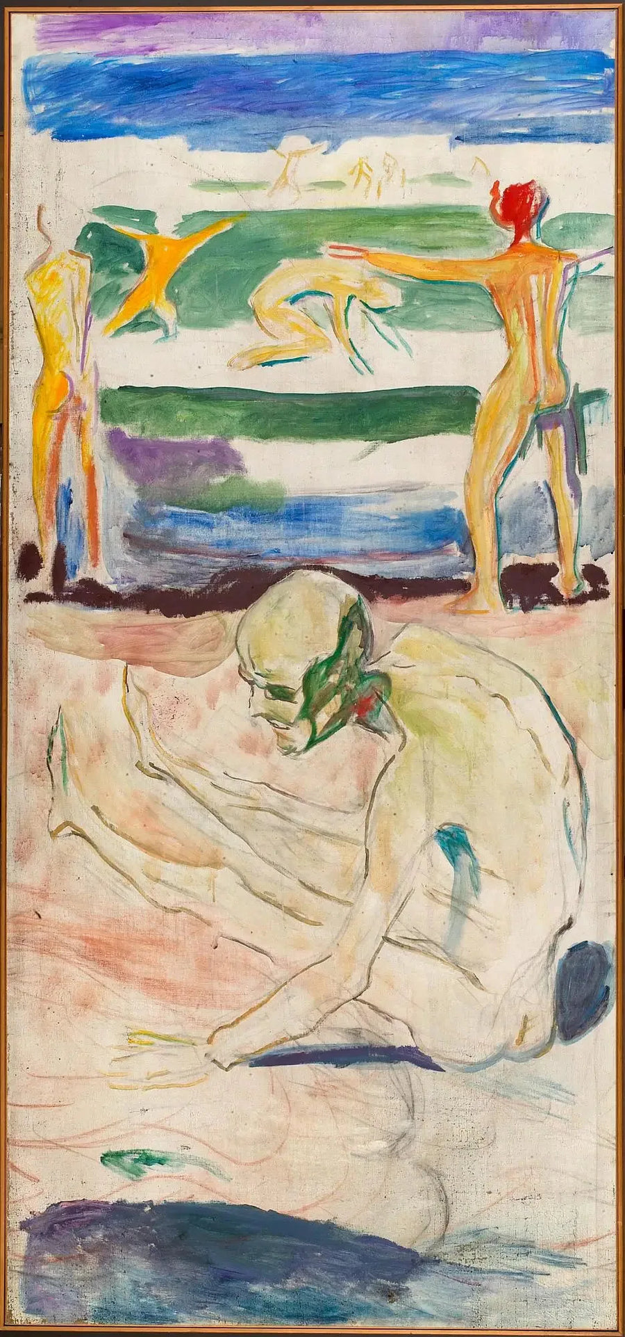 Stary Człowiek - Edvard Munch