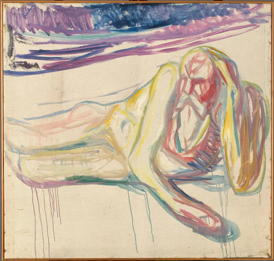 Stary Człowiek - Edvard Munch