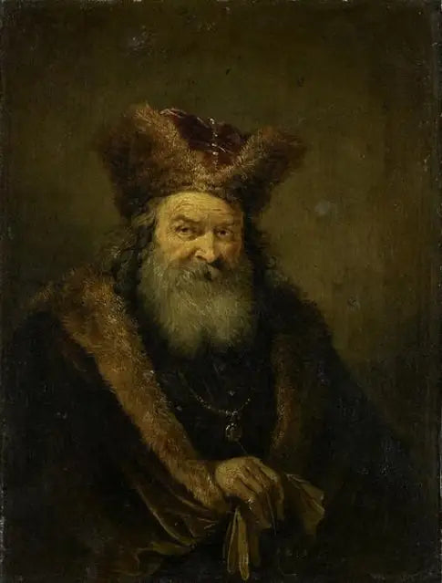 Starzec w futrzanej czapce - David Teniers Młodszy