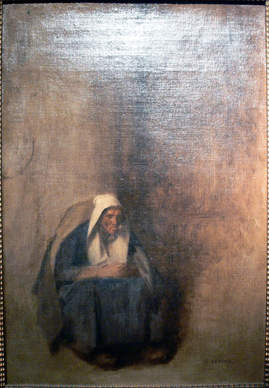 Stara Kobieta z fajką - Jean-Léon Gérôme