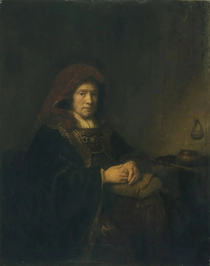 Stara kobieta w okularach - Rembrandt