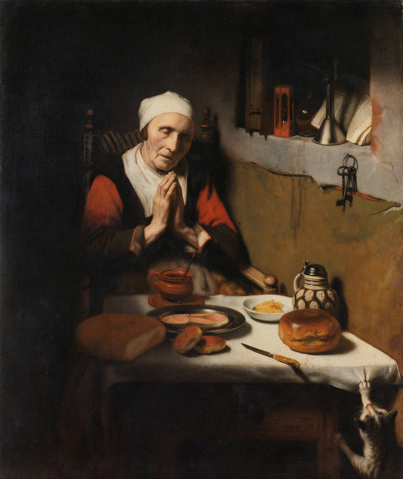 Vieille femme en prière, dite 