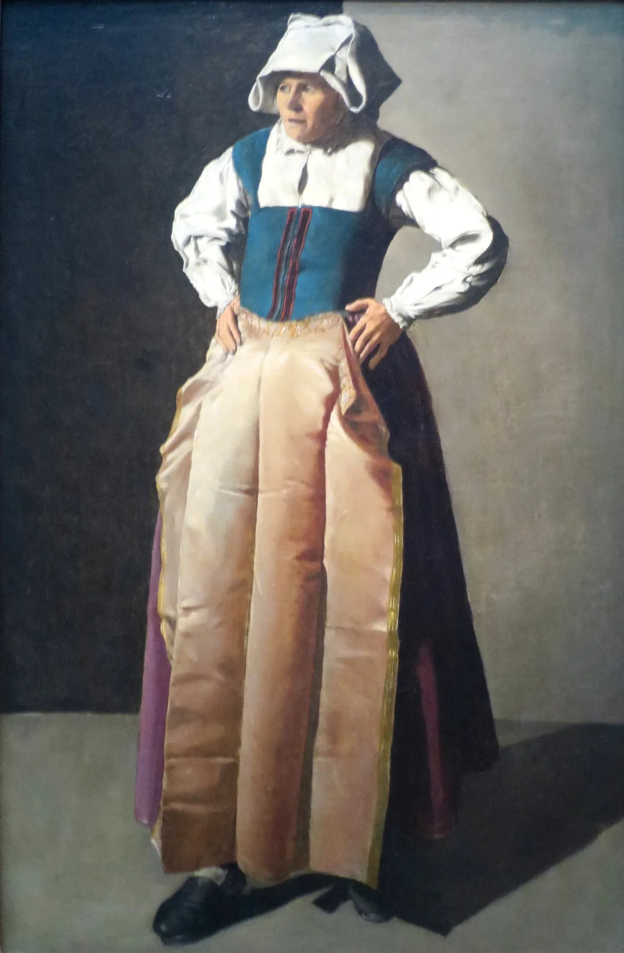 Stara kobieta - Georges de La Tour