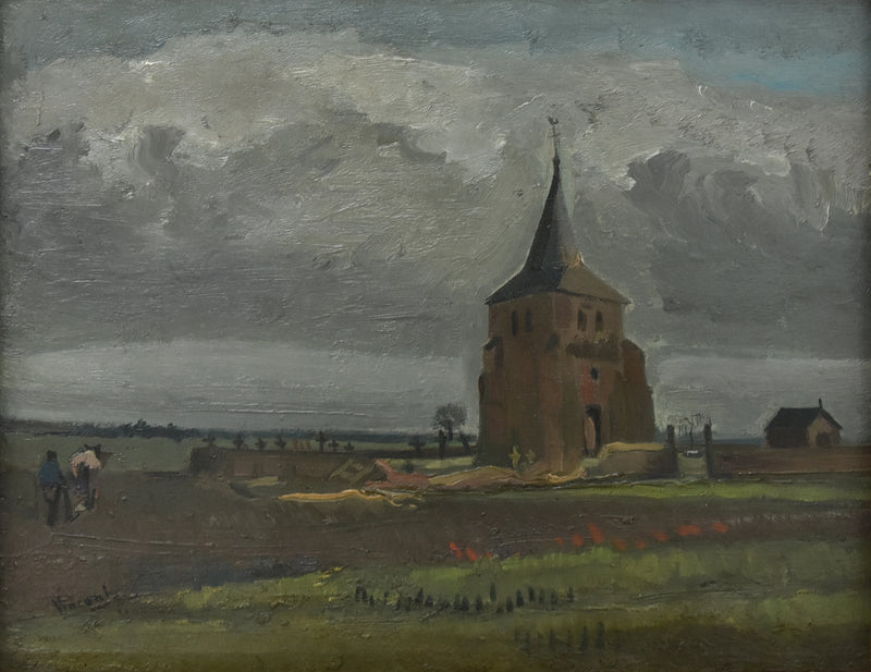 Stara wieża w Nuenen - Vincent van Gogh