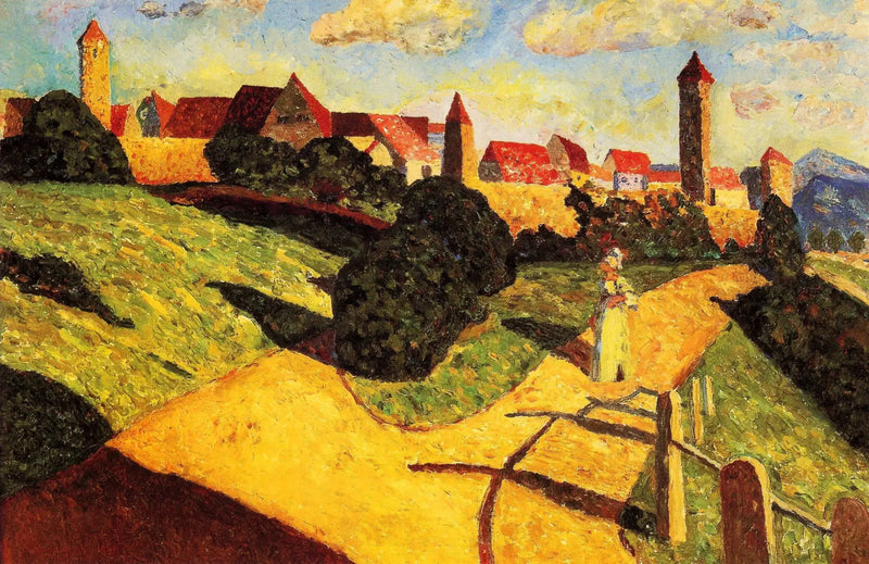 Stare Miasto II - Wasilij Kandinsky