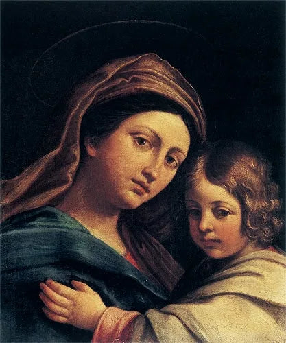 Dziewica z Dzieciątkiem - Annibale Carracci