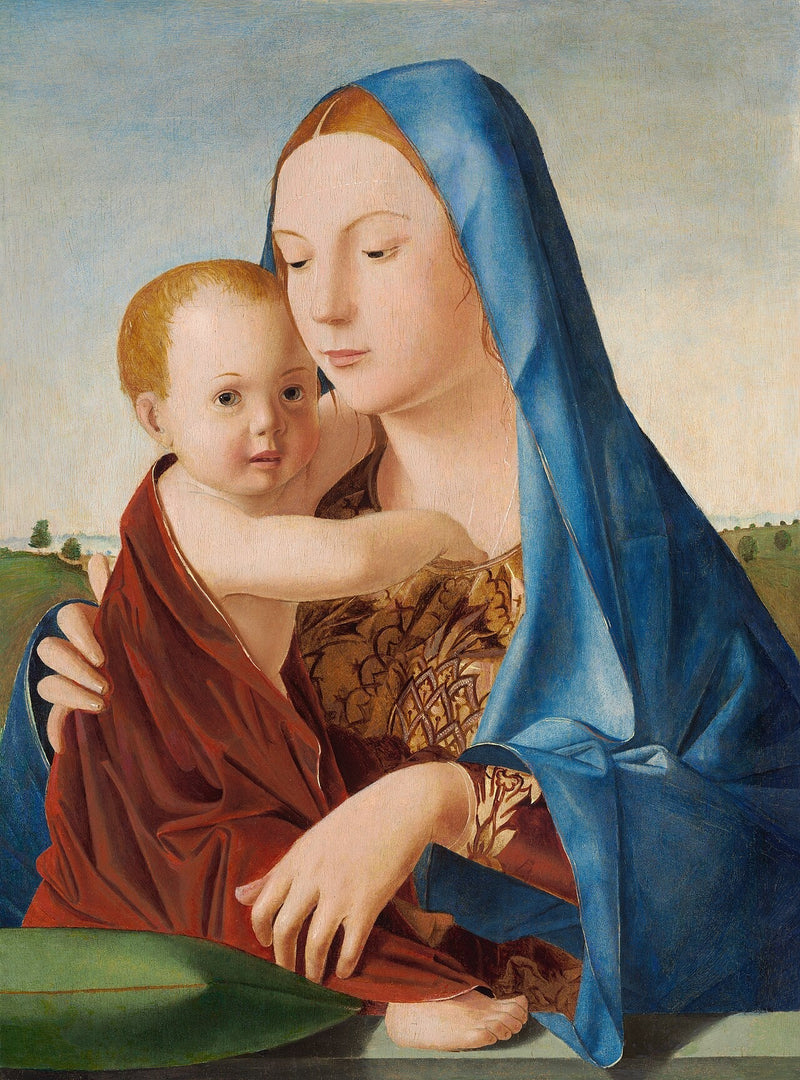 Dziewica z Dzieciątkiem - Antonello z Messyny
