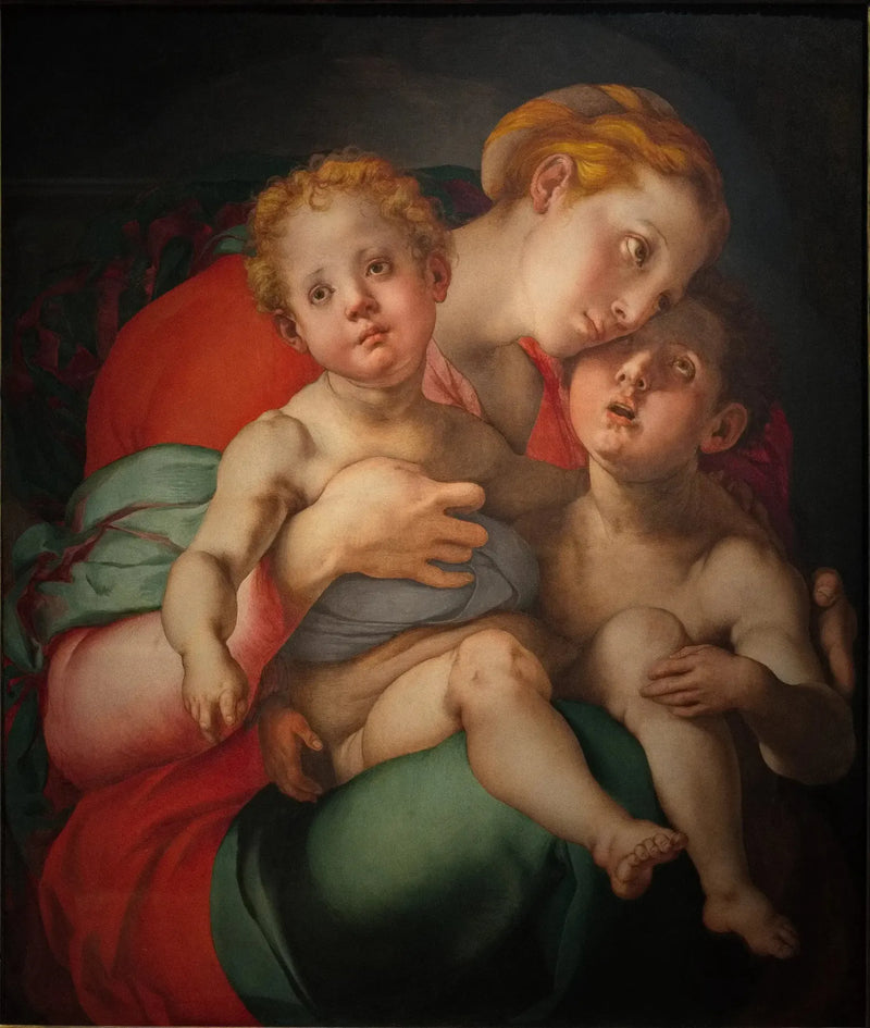 Dziewica z Dzieciątkiem z małym świętym Janem - Pontormo