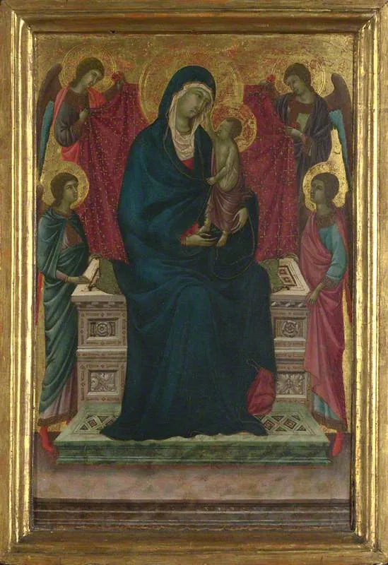 Vierge à l'Enfant avec quatre anges - Ugolino di Nerio