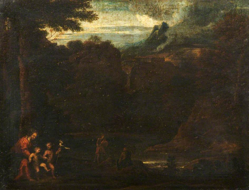 Vierge à l'Enfant avec saint Jean - Domenichino
