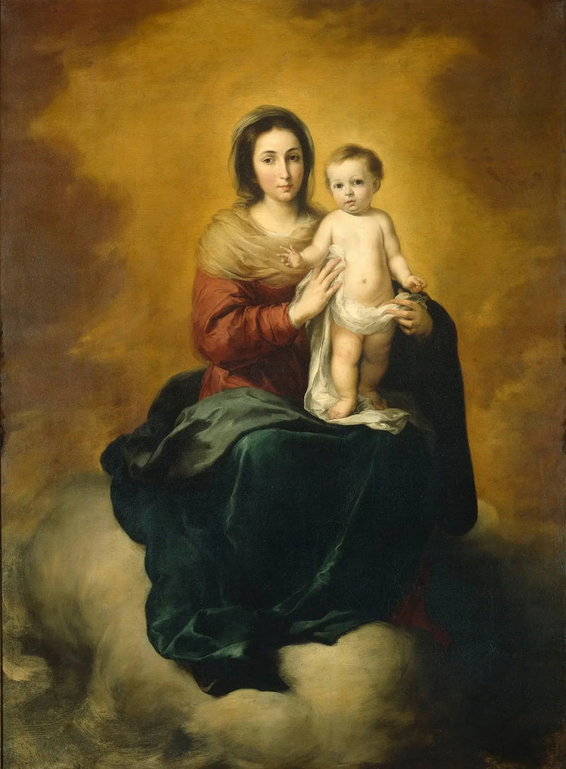 Dziewica z Dzieciątkiem - Bartolomé Esteban Murillo